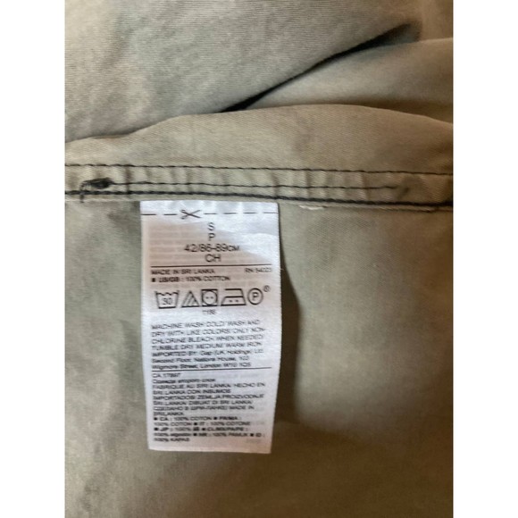 Banana Republic Women's Heavy Weight Dillon Button Down Shirt Size Small - Picture 7 of 7